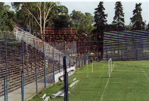 estadio: vista de la tribuna remodelada en 1999