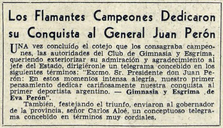 GIMNASIA 1952