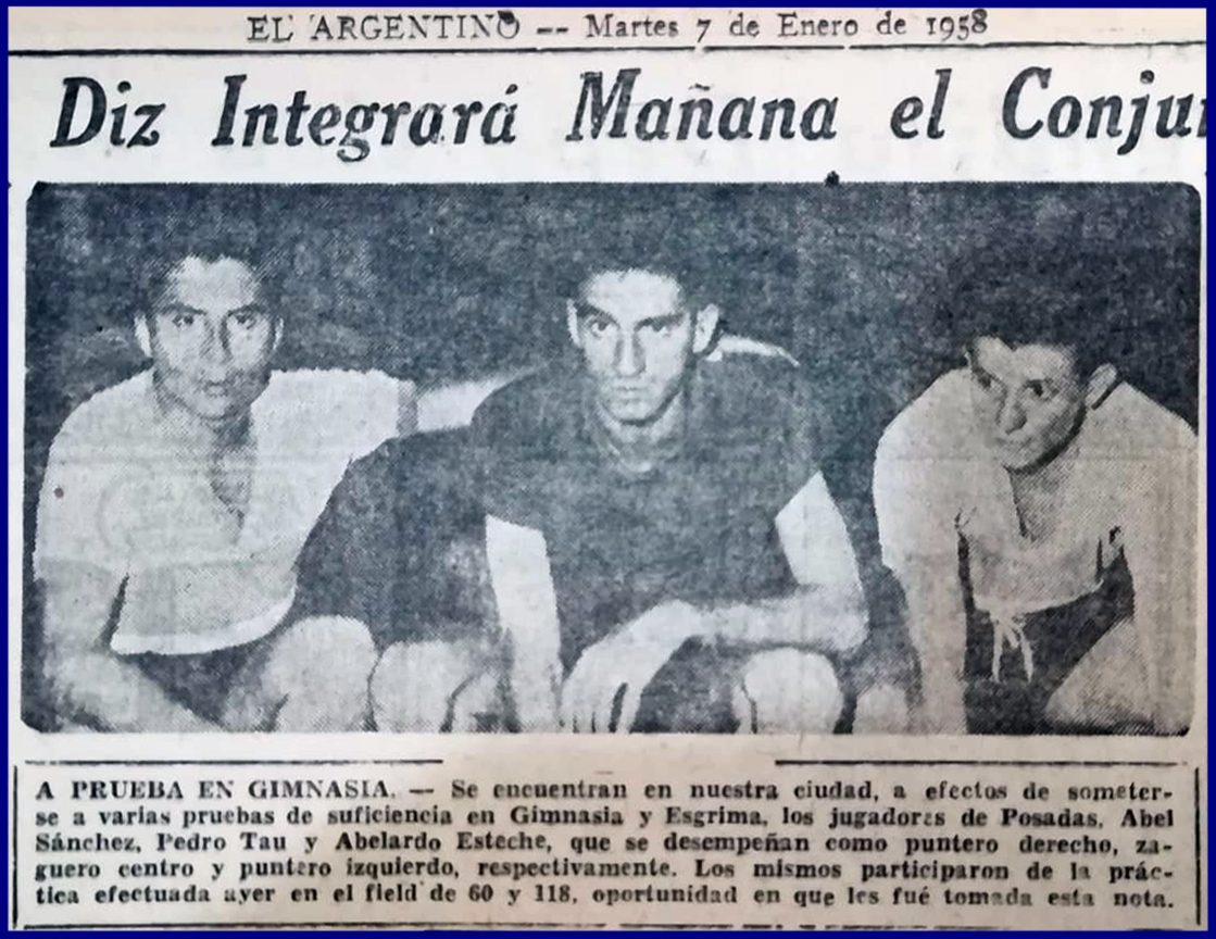 GIMNASIA 1958