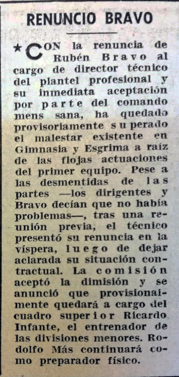 GIMNASIA 1964